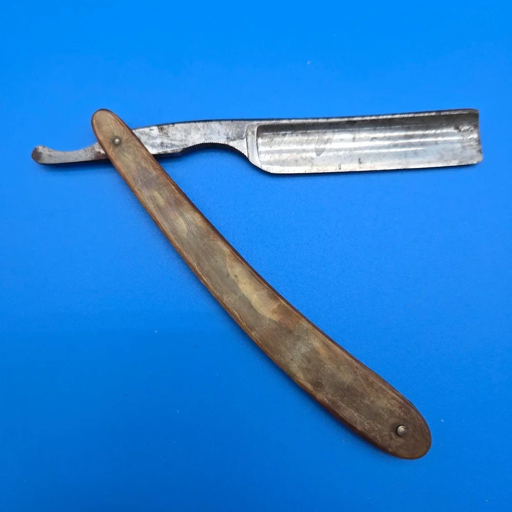 Erik Anton Berg Straight Razor w/ 2 Vintage Razors Project Lot As-Is